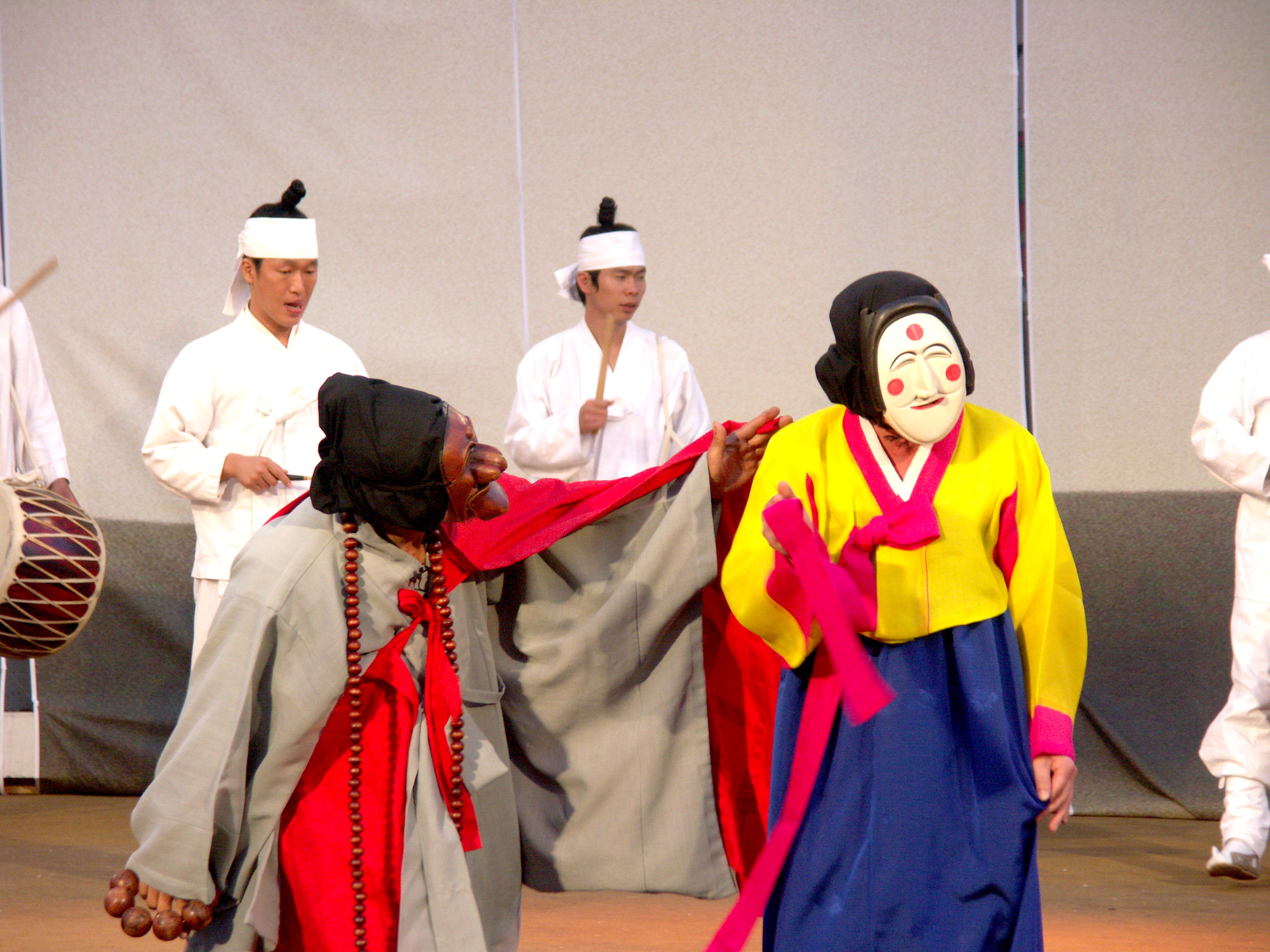 하회별신굿탈놀이상설공연 종료 안내.