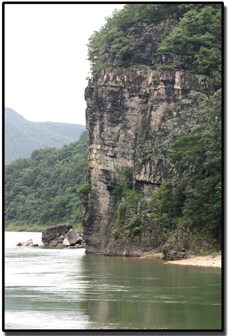 농암종택 가는길의 가송리 절경